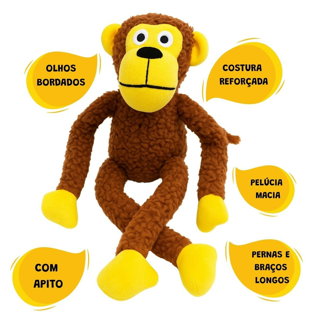 Kit 3 Brinquedos para Cachorro com Som – Mais Diversão e Menos Tédio