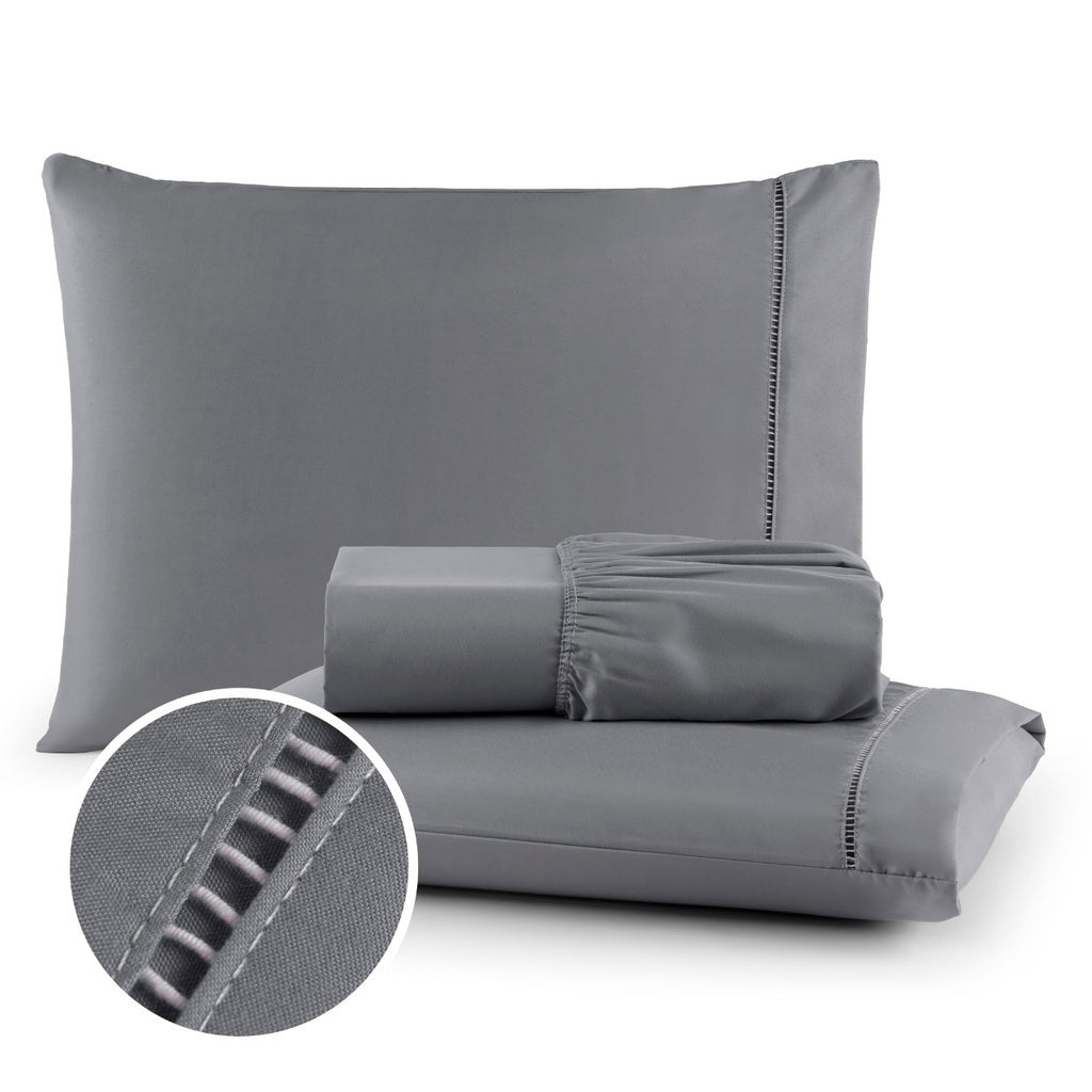 Jogo de Lençol 400 Fios – Toque Macio, Ajuste Perfeito e Mais Conforto