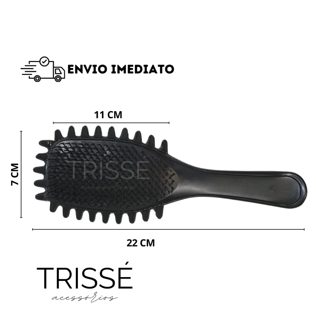 Escova Onda para Cachos Mais Definidos, Menos Frizz e Finalização Mais Fácil