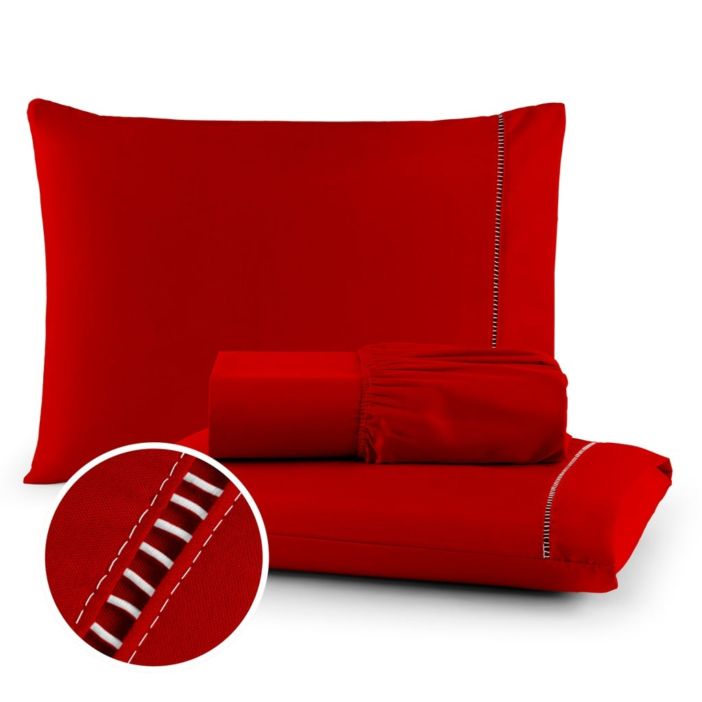 Jogo de Lençol 400 Fios – Toque Macio, Ajuste Perfeito e Mais Conforto